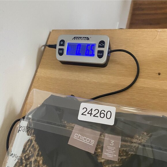 Chicos Top Womens 3 US Extra Large Brown Leopard Mix Button Collar Long Sleeve - Picture 10 of 10